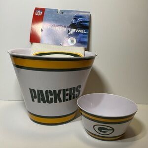 Melamine Bucket and Bowl Plus Sports Towel